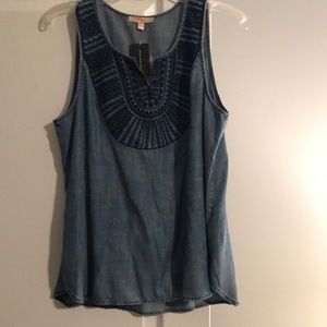 Boutique Chambray top